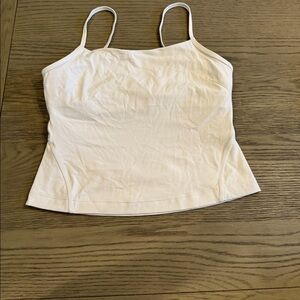 White lululemon tank size 10